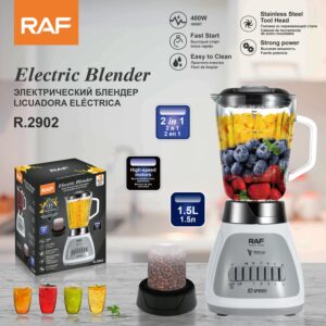 European Standard Smoothie Blender1.5L  Electric Soy Milk Maker Blender Grinder Household Juice Processor Meat Grinder