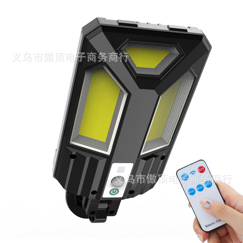 New Solar Light Outdoor Street Light Waterproof Garden Light LED Wall Light with Remote Control Garage Light COB - 图片 5