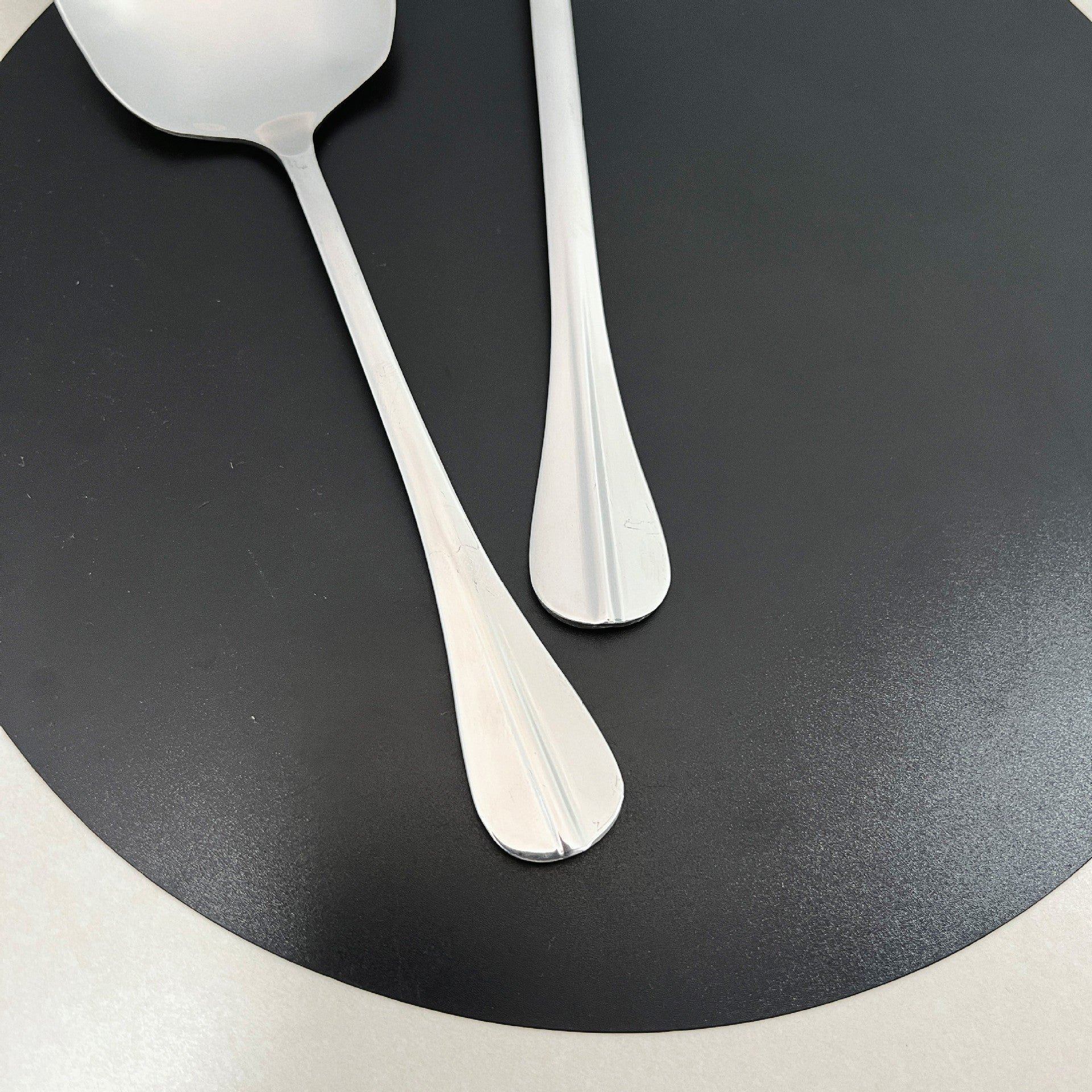Hotel Stainless Steel Serving Spoon Restaurant Large Serving Spoon Soup Spoon Service Spoon Large Spoon Thickened Canteen Public Spoon - 图片 14