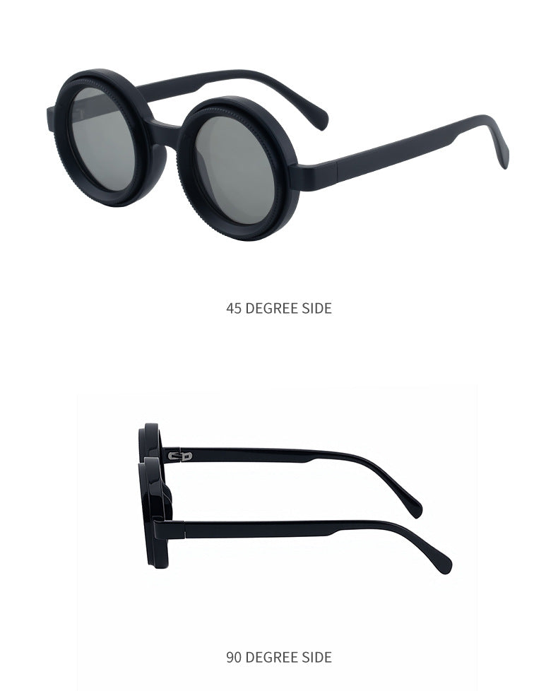 2025New nd Adjustable Sunglasses for Men, Zoom Rotating Glasses, Sun Protection Polarized Glasses, High-End Feel Sunglasses for Women - 图片 34