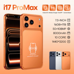 New i17 ProMax Smartphone Android7.3Inch16+1T Mobile Phone Source Manufacturer
