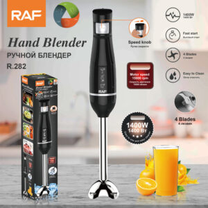 RAF EU Standard Portable Handheld Electric Stainless Steel Cooking Stick Blender Household Food Mixer282