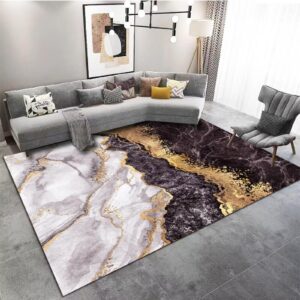Crystal Velvet Carpet Light Luxury Home Bedroom Non-Slip Wear-Resistant Bedside Blanket Living Room Dirty-Resistant Easy to Care Sofa Coffee Table Blanket