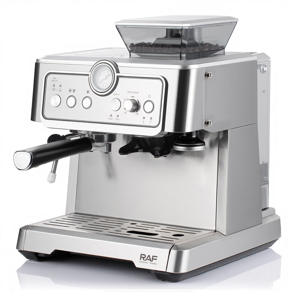 RAF European Standard Small Italian Semi-Automatic Steam Milk Frother Coffee Machine Household Integrated Coffee Maker0205 - 图片 10