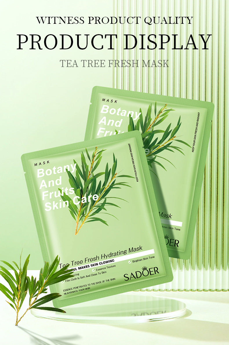 Fruit Mask SADOER Avocado Rose Hydrating Moisturizing Tablets Cross-border Foreign Trade Skincare Wholesale - 图片 54