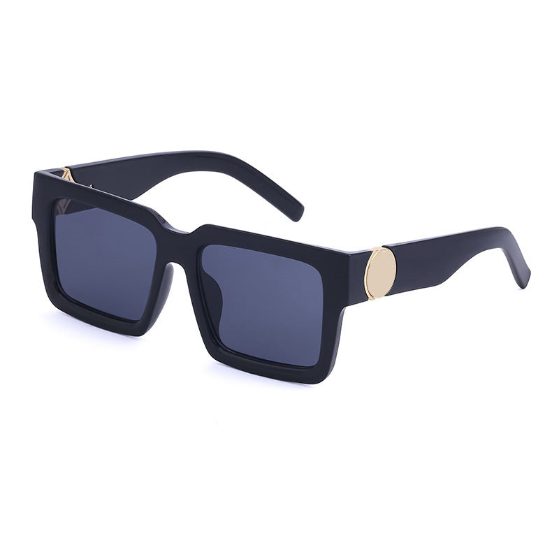 20252024 New Rich Man Sunglasses Men Trendy High-end Square Frame Sunglasses Men Glasses sunglass - 图片 5
