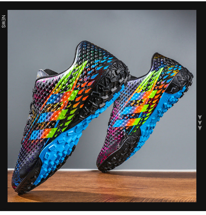 New professional football shoes for men and women AG Spike TF Broken Nail Youth Student Grassland Competition Training Shoes - 图片 55