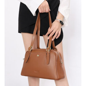 European and American Fashion Women's Bag Large Capacity Handheld Small Square Bag Simple Shoulder Underarm Bag Women's Niche Versatile Crossbody Bag