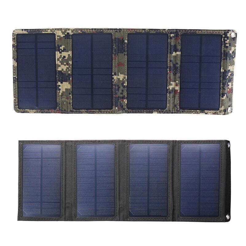 20W Solar outdoor large capacity folding rechargeable solar panel - 图片 9