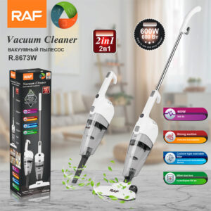 RAF EU Standard Corded Vacuum Cleaner for Home Use, Handheld High-Power Vacuum, Portable Car-Mounted Integrated Large Suction