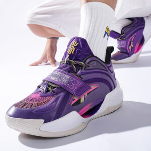 Summer Trendy Fashion Breathable Comfortable Sports Men's Shoes Youth High Elastic Practical Wear-resistant Rubber Sole Basketball Shoes