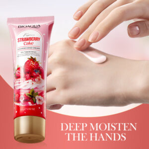 Strawberry Cake Nourishing Hand Cream BIOAOUA Autumn and winter moisturizing hand cream  foreign trade wholesale
