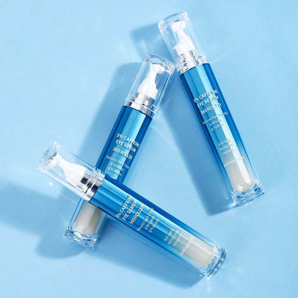 Hydrating and Moisturizing logo White Brand5%Retinol Caffeine Eye Serum - 图片 10