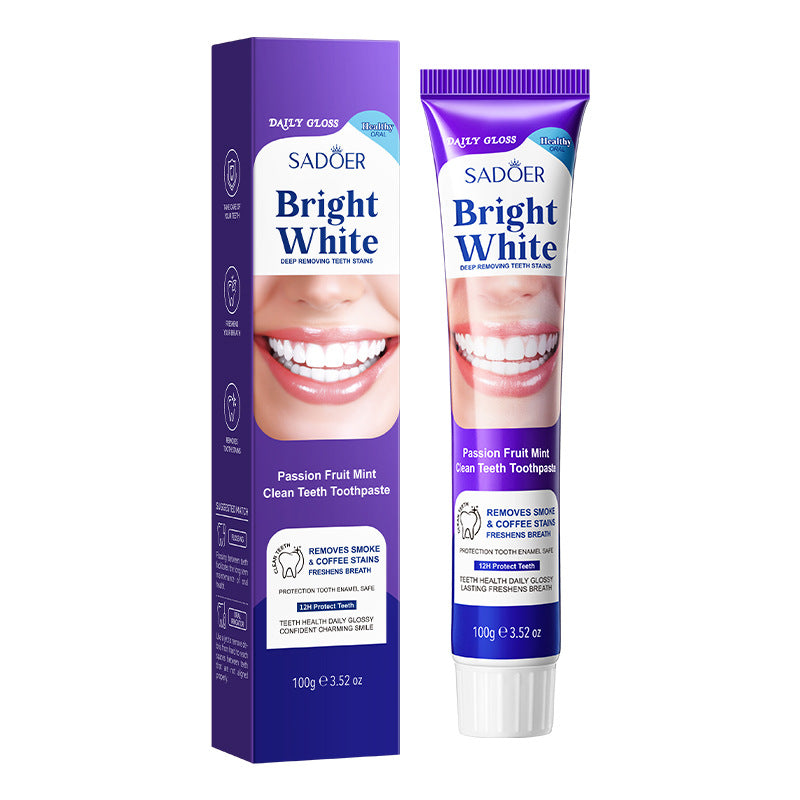 Sakura Mint Whitening Toothpaste SADOER Teeth Cleaning Oral Toothpaste Cross-Border Wholesale - 图片 7