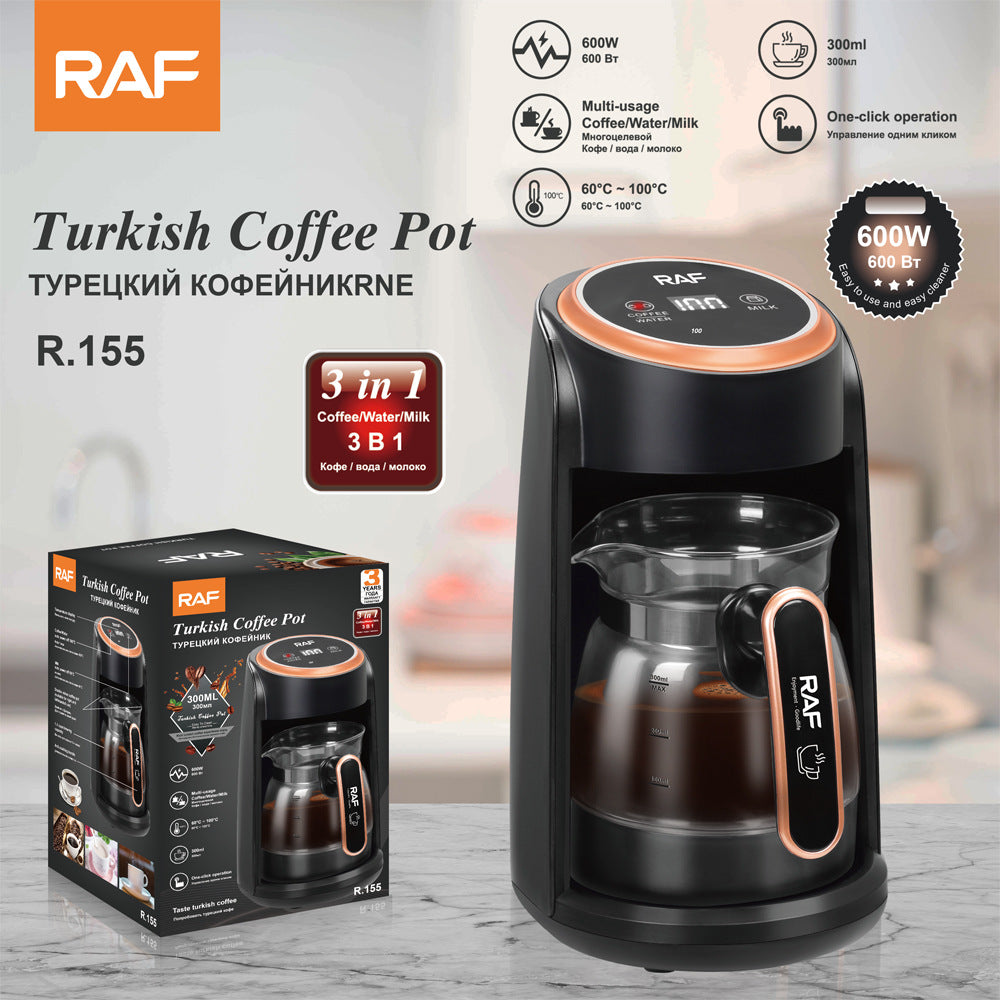 RAF Home Use Heated Coffee Cup New Turkish Coffee Pot Portable Office Coffee and Tea Maker R155 - 图片 20