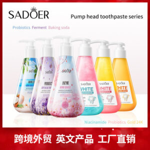 All English Toothpaste220gSADOER Niacinamide Probiotic Cleansing Stain Removal Oral Freshening  Wholesale