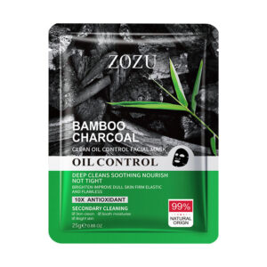 Cleansing Mask25g ZOZU Bamboo Charcoal Deep Cleansing Blackhead Removal Sheets Cross-Border Wholesale
