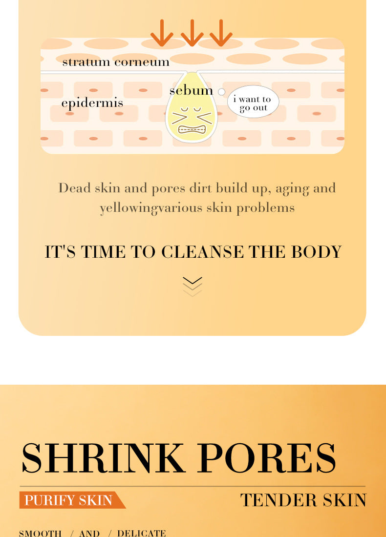 Vitamin C Lotion140g SADOER Deep Cleansing Gel Scrub Cross-Border Foreign Trade Wholesale - 图片 10