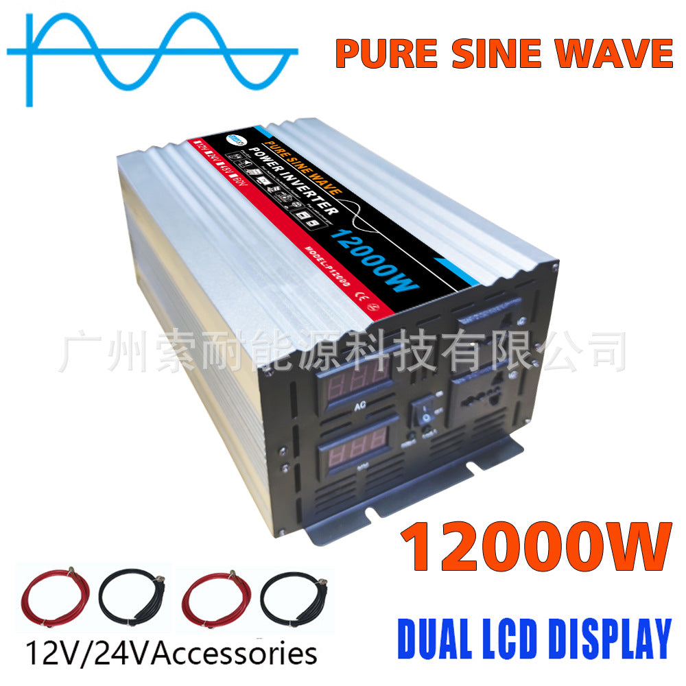 2000W Pure Sine Wave Inverter DC12V/24V Turn AC110V120VWish AliExpress Platform Export - 图片 10
