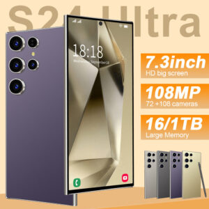 Smartphone S24Ultra Built-in pen7.3Inch Android16+1T Source Manufacturer(Popular)