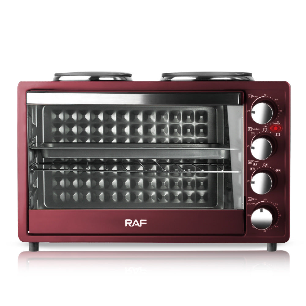 RAF Specially designed for European and American standard electric ovens and electric stoves with dual burners40L Large Capacity Top and Bottom Heating Home Oven - 图片 15