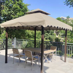 Outdoor Sunshade Canopy Rain Shelter Courtyard Garden Villa Four-legged Pavilion Advertising Event Large Roman Tent Umbrella Wholesale