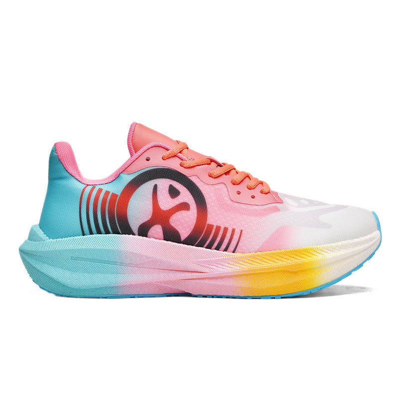 Massk New2025Carbon Plate Popcorn Bottom Running Shoes Men's Marathon Children's Sports Shoes Training Shoes - 图片 5