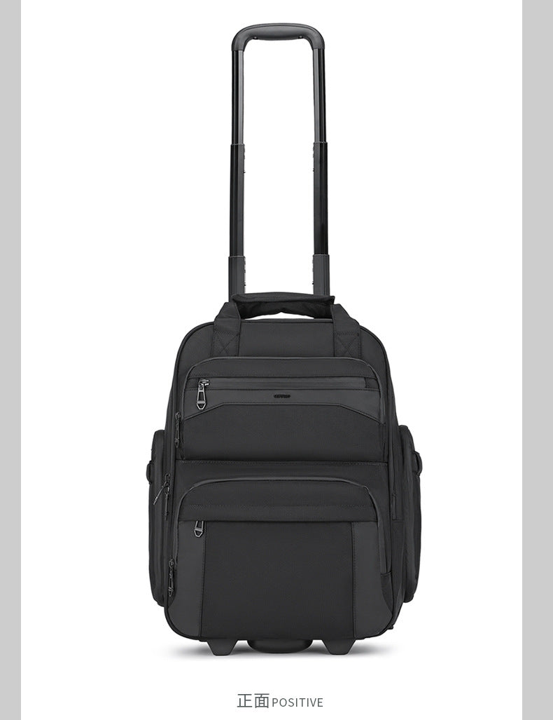 Trolley Travel Bag Business Boarding Bag Large Capacity Waterproof Oxford Cloth Multifunctional Handheld Wheeled Travel Bag - 图片 40