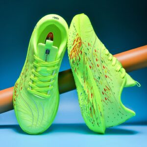 2025New Ultra-Light Shock-Absorbing Soft Sole Sports Shoes for Men and Women, Versatile, Wear-Resistant, Non-Slip, Racing Carbon Plate Running Shoes