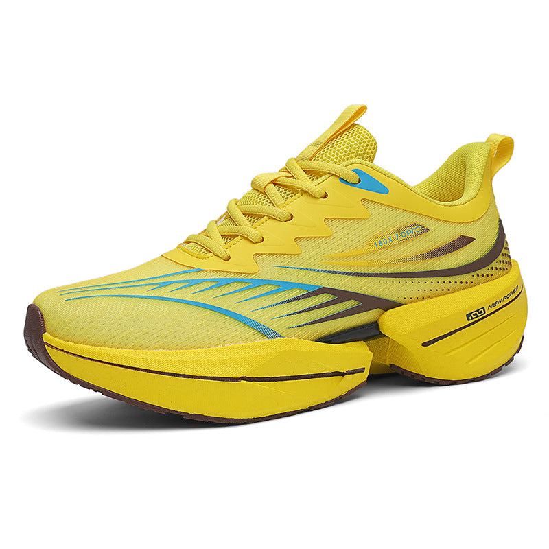 ROANK Men's Running Shoes Ultra-Light Sports Shoes for Teenagers Non-Slip Thick Sole Height Increasing Running Shoes for Middle School Students - 图片 8