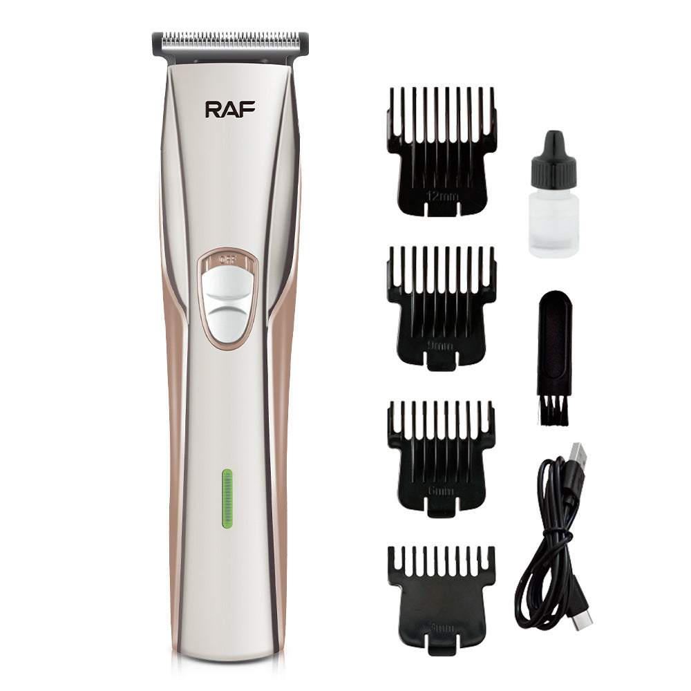 RAF New Electric Hair Clipper Multifunctional Electric Hair Clipper Haircut Set Electric Clipper USB Interface - 图片 3