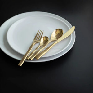 Nordic Style ins304Stainless Steel Steak Knife Fork Spoon Wave Pattern Creative Simple Western Dining Utensils Hotel Supplies Wholesale