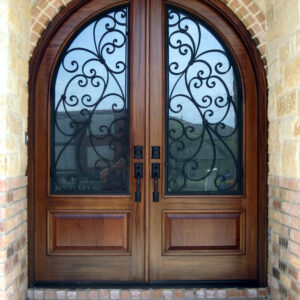 Latest Luxury Villa Design Solid Teak Wood Main Double Door China Classic Main Door Design Double Door