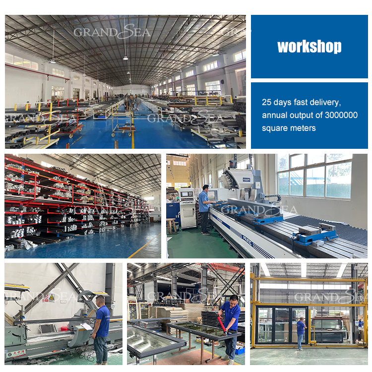 Double Tempered Reflective Glass Aluminium Sliding Windows Economic Price in Africa - 图片 28