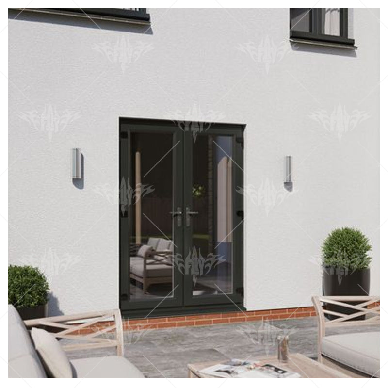 Villa Aluminum Casement Door Fashion Aluminum Glass Door Factory Manufacturer Glass Doors - 图片 4