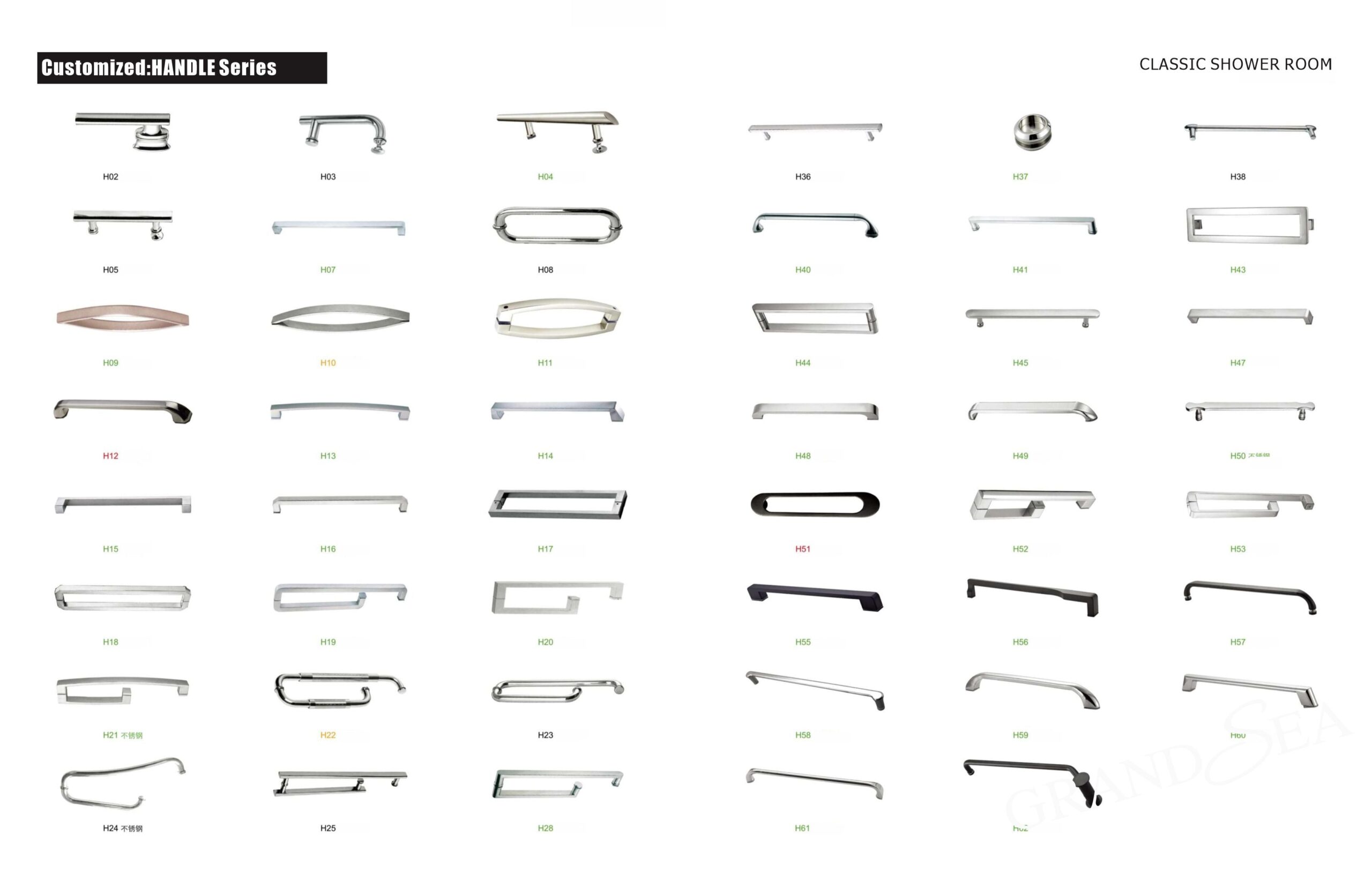 Luxury Simple Bathroom Sliding Tempered Glass Aluminum Frame Door Shower - 图片 12