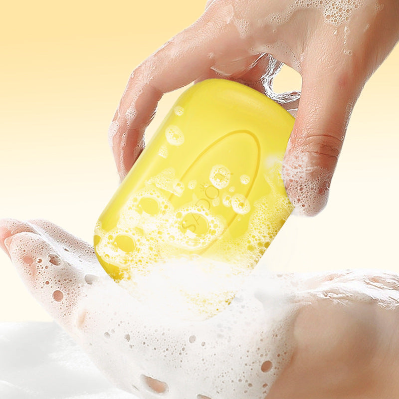 Sulfur Mite Removal Soap125gSADOER Universal Handmade Soap for Body Cleansing, Fragrant Soap, Cross-Border Wholesale - 图片 4