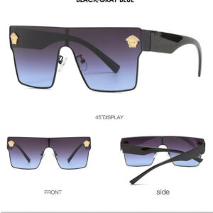 New style one-piece sunglasses10086 European and American style unisex sunglasses modern sunglasses