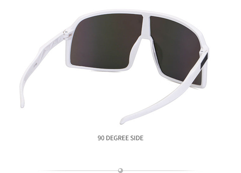 New Colorful Cycling Glasses for Men1998One-piece sunglasses European and American fashion outdoor sports sunglasses - 图片 52