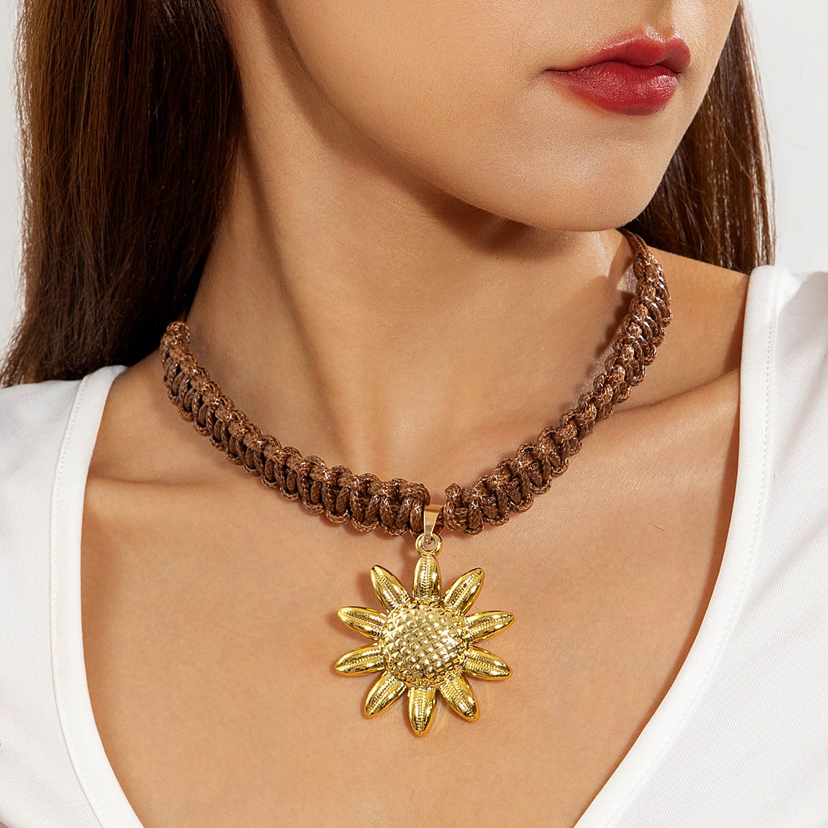 European and American Metal Ocean Style Starfish Pendant Necklace Jewelry Personality Exaggerated Star Beach Vacation Necklace for Women - 图片 63