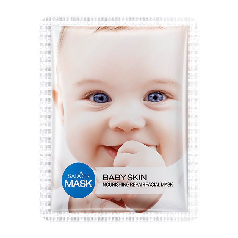 Baby Face Mask25g SADOER Moisturizing, hydrating, skin-smoothing facial mask sheets for cross-border foreign trade wholesale - 图片 5