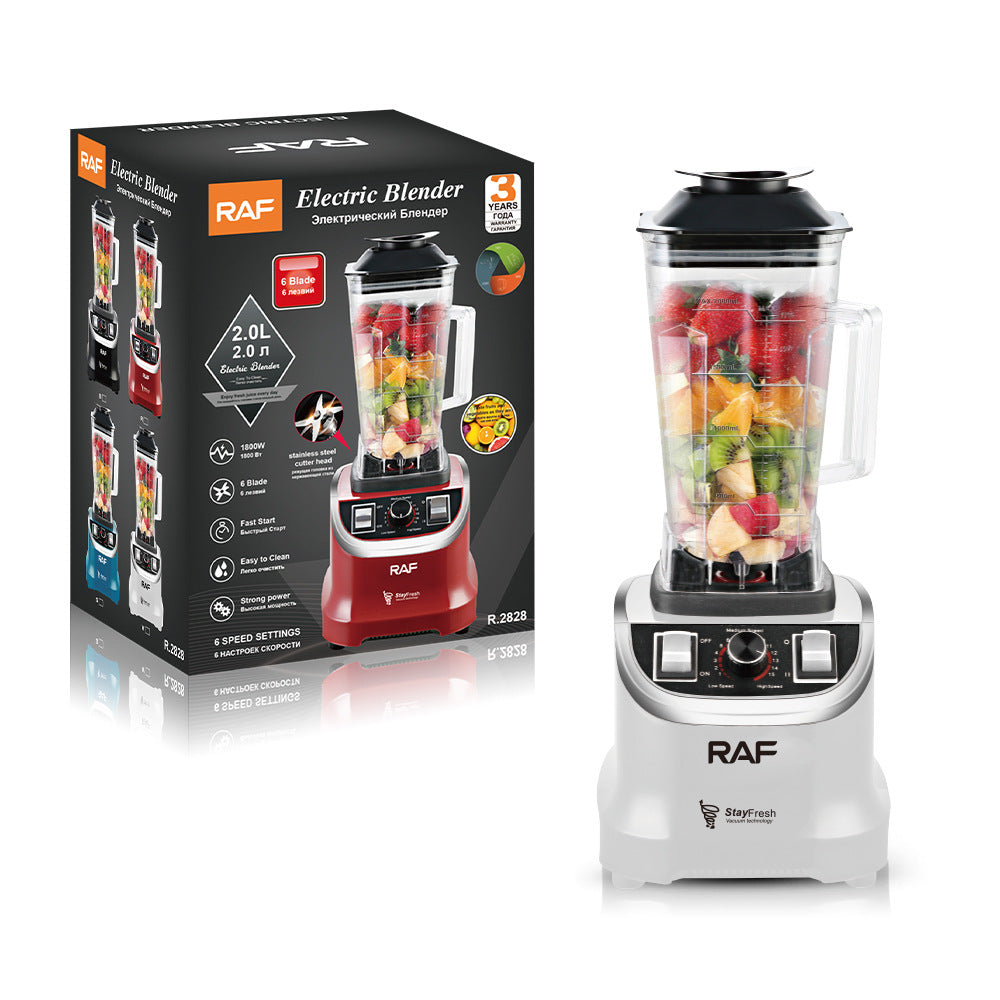 RAF European Standard Household and Commercial Smoothie Multi-Functional 5-in-1 Blender, Blender, Soy Milk, Fruit Juicer - 图片 16