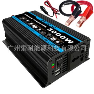Vehicle Inverter300W 12V Turn110V/220V Double USB Mouth car power inverter
