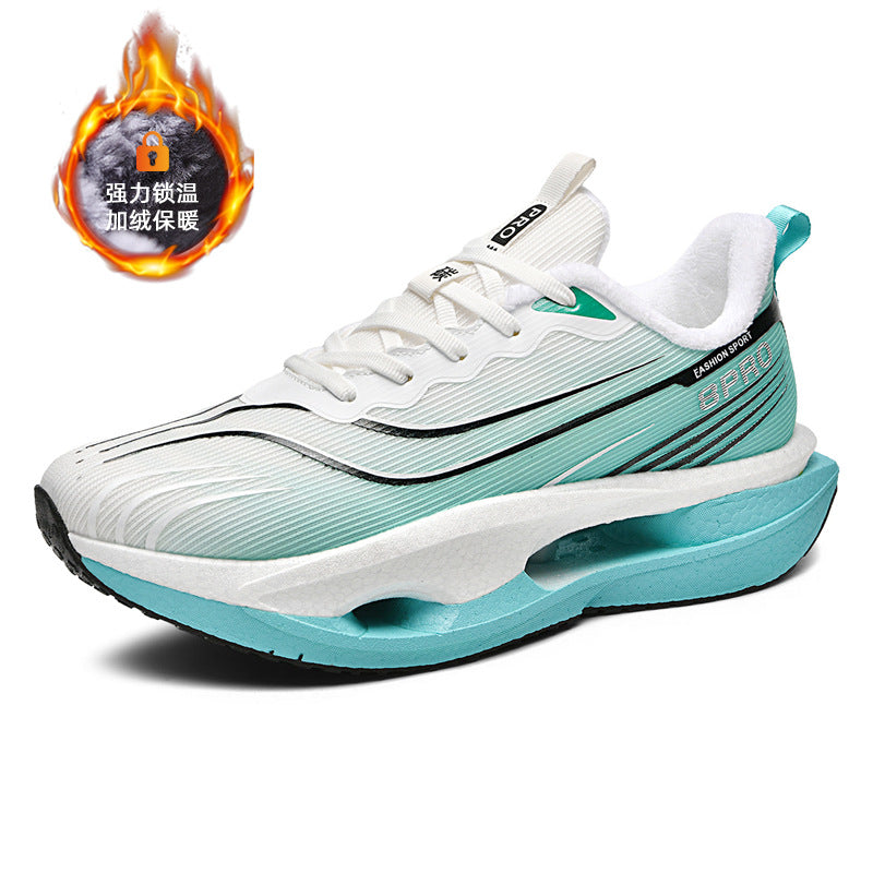 Friction Sound Real Explosion Soft Sole Breathable Racing Running Shoes Unisex Versatile Shock Absorption Anti-Slip Couple Casual Sports Shoes - 图片 7