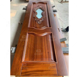 The Latest Modern Interior Room Popular Sales Fireproof Customized Design Solid Wooden Doors