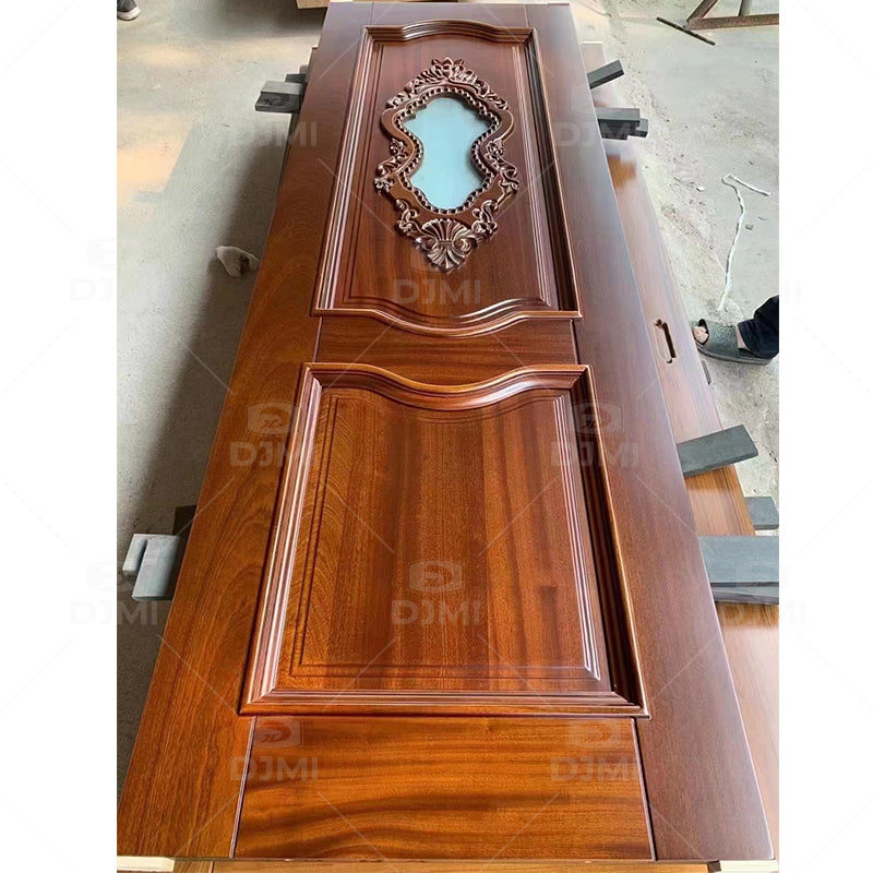 The Latest Modern Interior Room Popular Sales Fireproof Customized Design Solid Wooden Doors