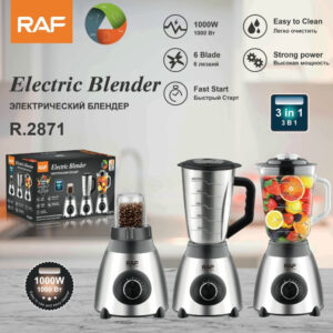 RAF EU Standard Original Juice Maker Food Processor Bean Grinder Juicer Household Multifunctional 3-in-1