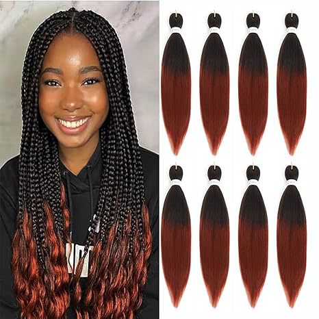 EZ Braided Synthetic Crochet Hair Export Cross-Border Factory In Stock Big Braids European and American Long Straight Hair - 图片 17