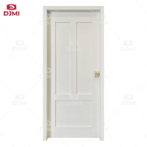 Factory Wholesale Cheap Interior Flat Door Panel Molded MDF Hollow Core 2 Panel Shaker Interior Doors
