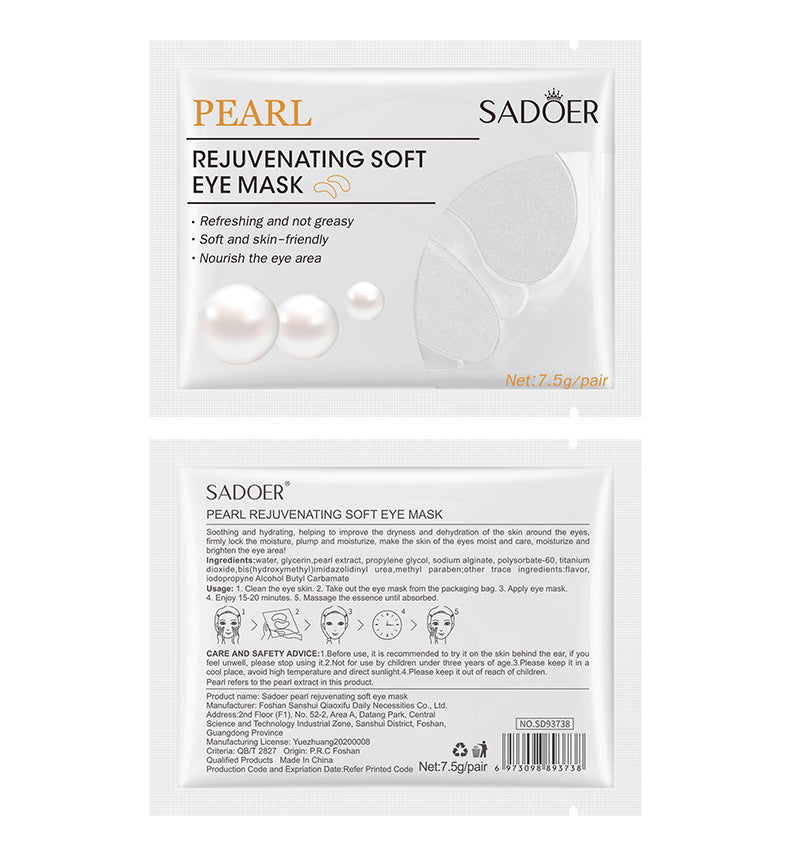 Eye Mask SADOER Caviar Eye Mask Pack Moisture replenishment Cross-border Foreign Trade Skincare Wholesale - 图片 52